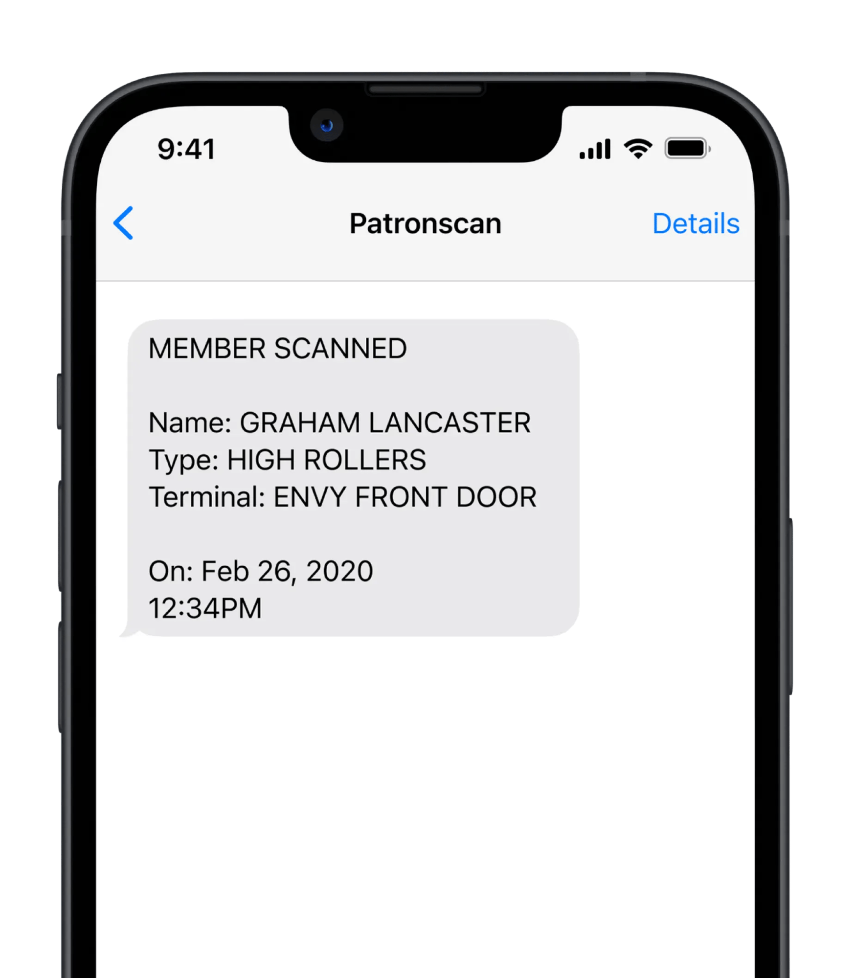 Patronscan-Membership-Screen