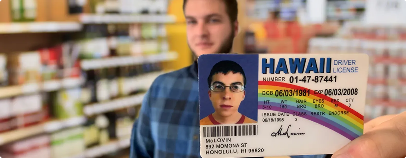 fake id example